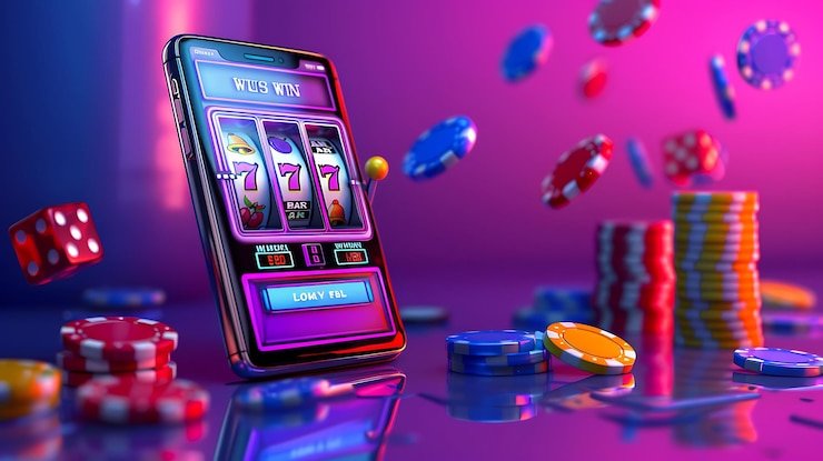 Antarmuka permainan Tembak Ikan di platform last4d dengan ikan-ikan bergerak dan meter saldo